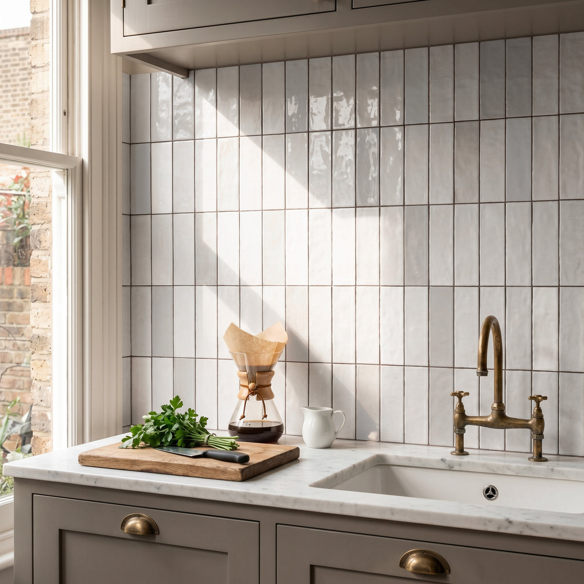 Marais White Wall Tile