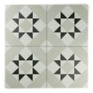 Melville Grey Patterned Tile