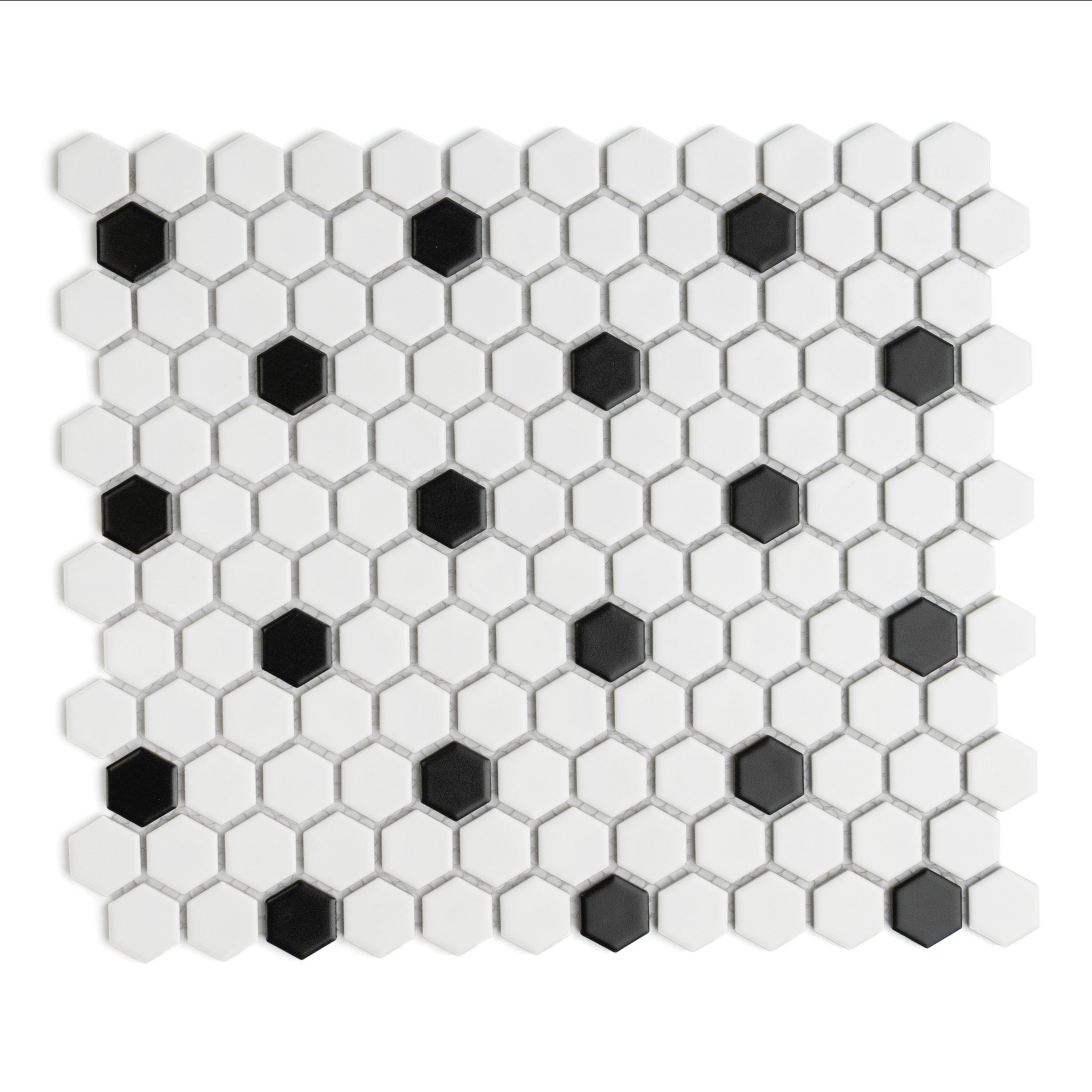 Microhex Mix Mosaic Tile