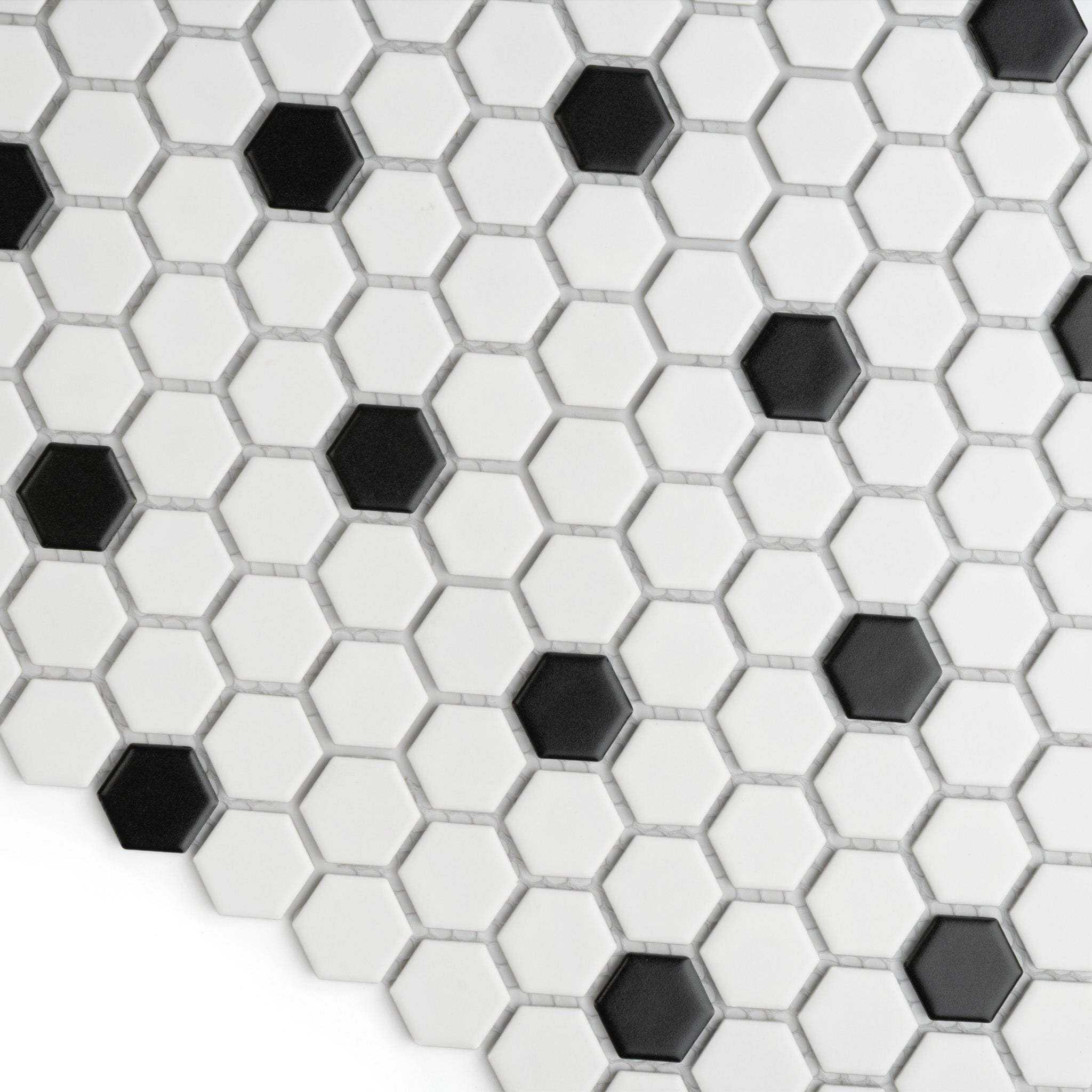Microhex Mix Mosaic Tile