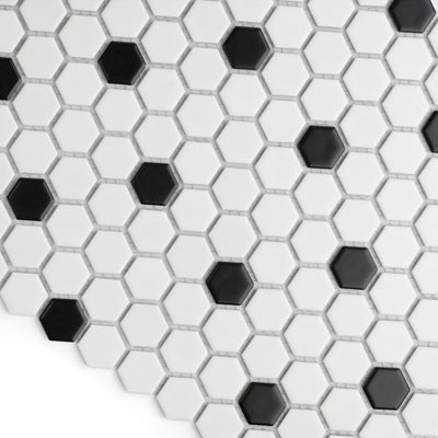 Microhex Mix Mosaic Tile