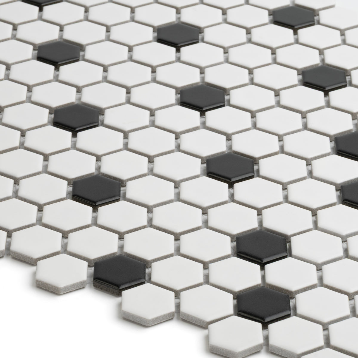 Microhex Mix Mosaic Tile
