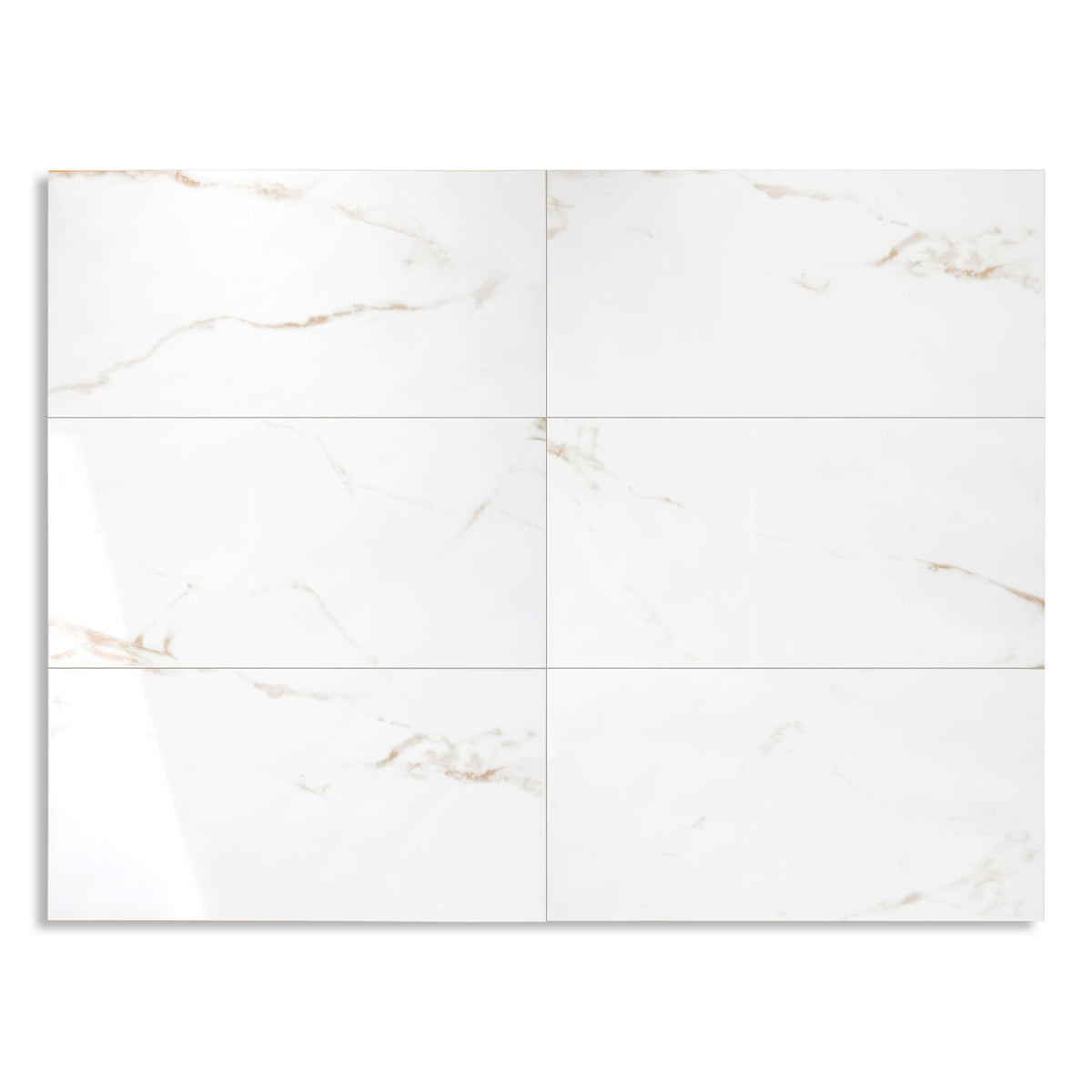 Montana White Gloss Wall Tile