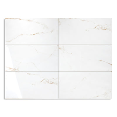 Montana White Gloss Wall Tile