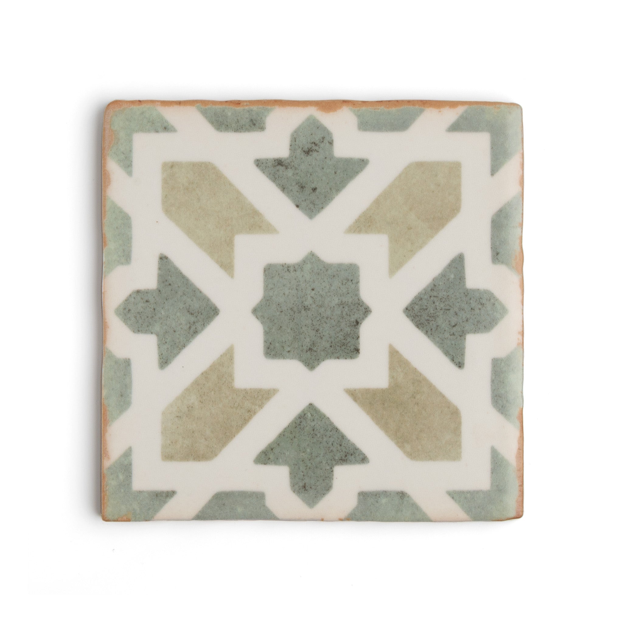 Moorish Verde Patterned Tile