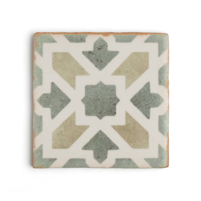 Moorish Verde Patterned Tile
