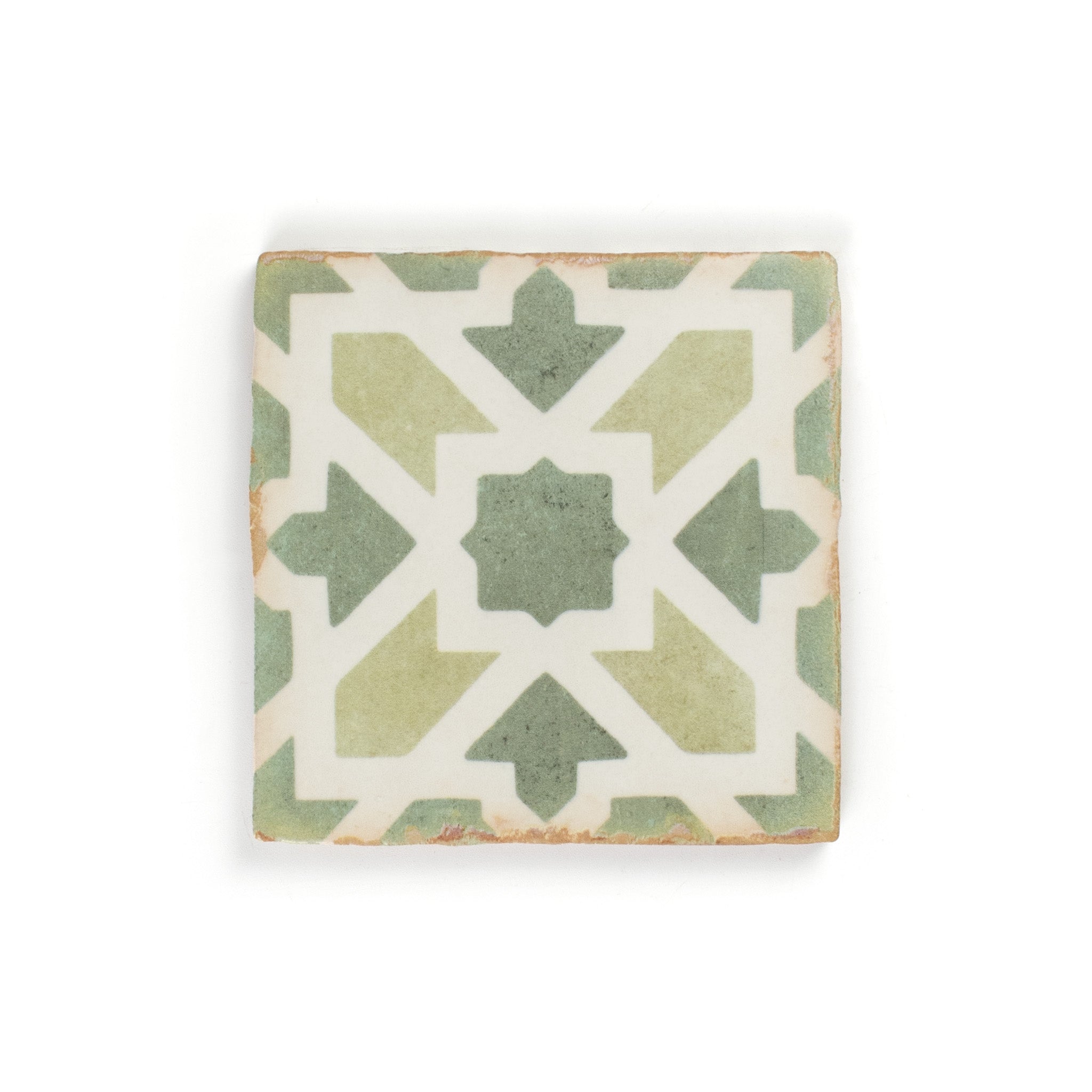 Moorish Verde Patterned Tile