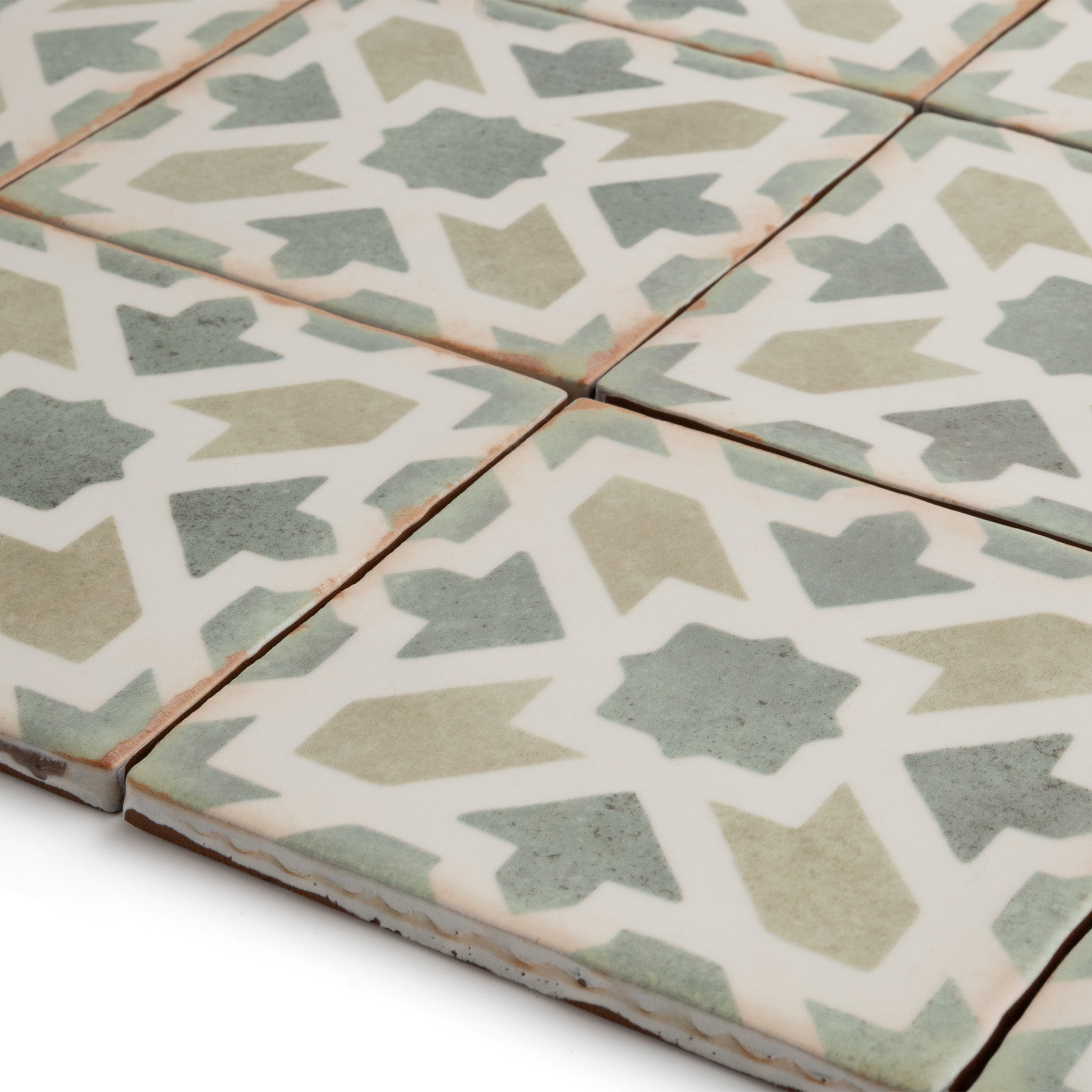 Moorish Verde Patterned Tile