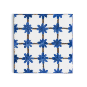 Nancy Blue Decor Tile