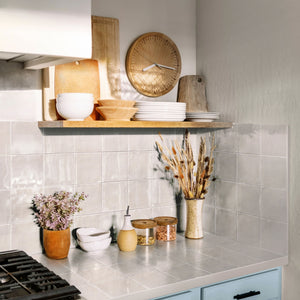 Nancy White Wall Tile