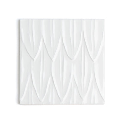 Nancy White Decor Tile