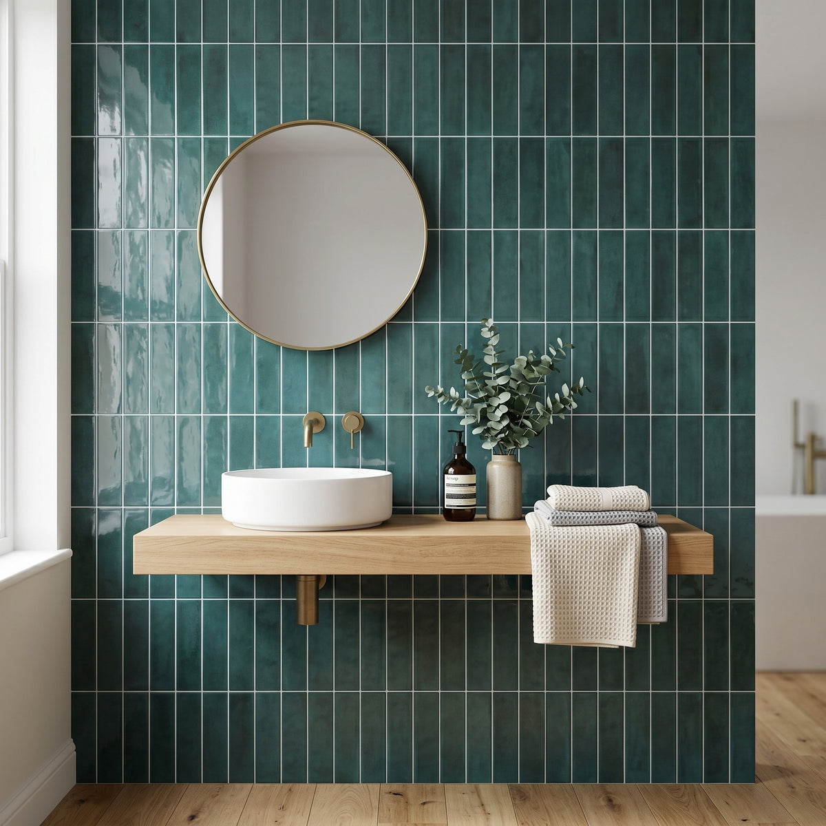 Opal Emerald Wall Tile