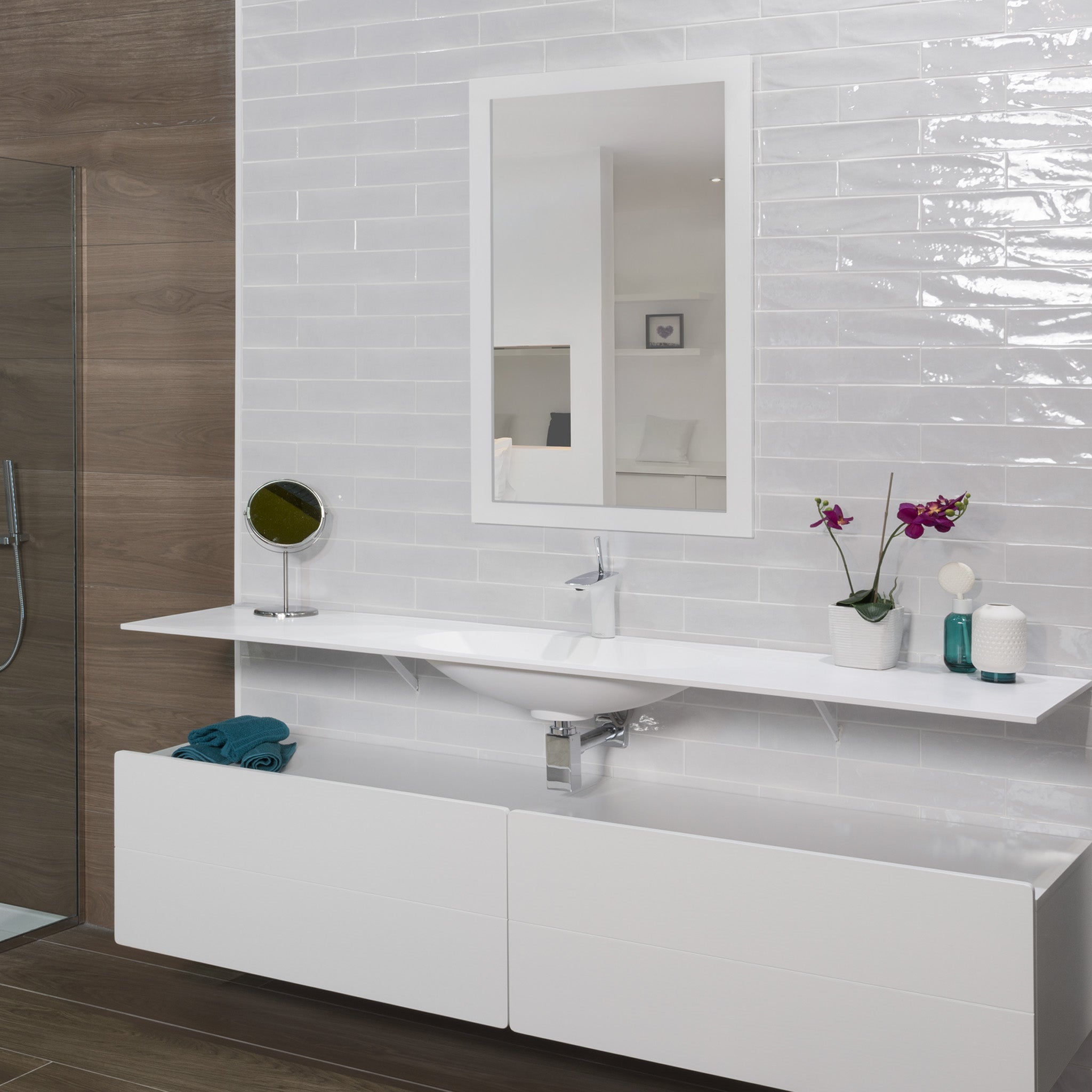 Opal White Wall Tile
