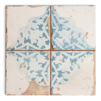 Ottoman Blue Patterned Tile