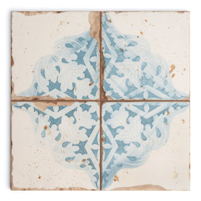 Ottoman Blue Patterned Tile