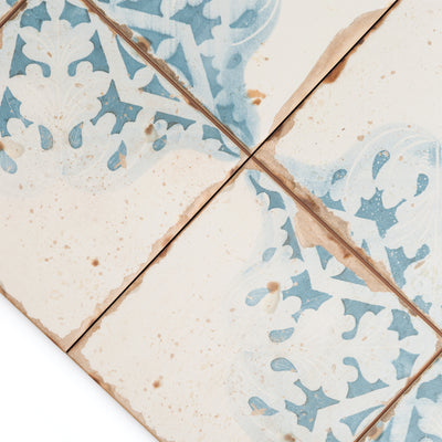 Ottoman Blue Patterned Tile