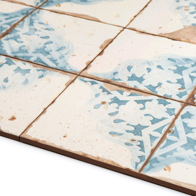 Ottoman Blue Patterned Tile