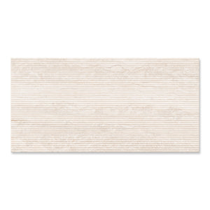 Pantheon Ivory Fluted Tile