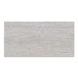 Pantheon Silver Fluted Tile