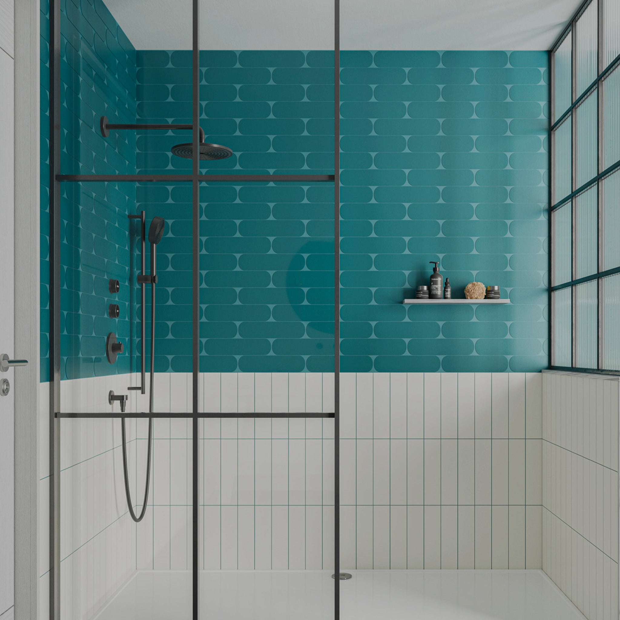 Pop Teal Wall Tile