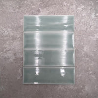 Ripples Green Wall Tile – Porcelain Superstore