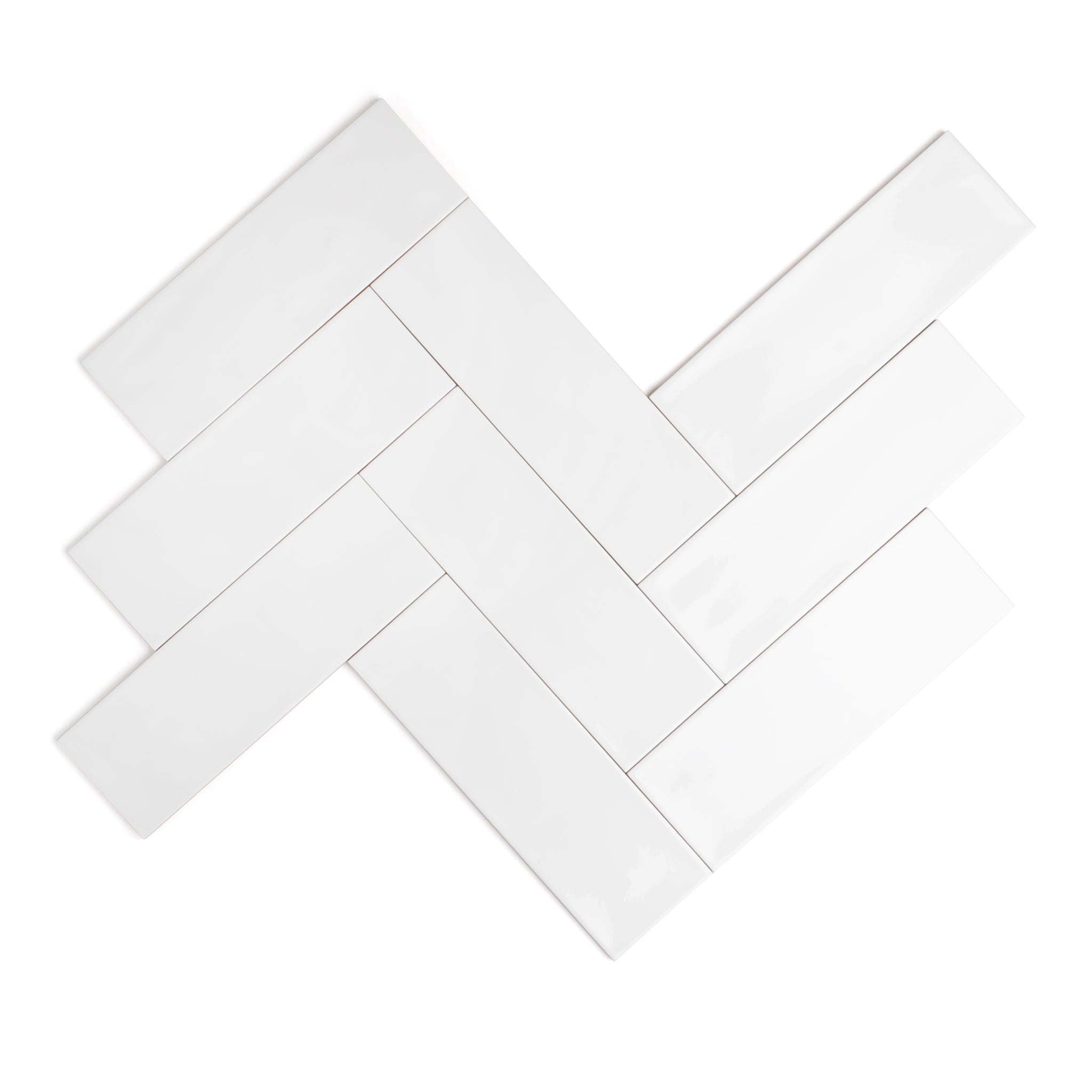 Ripples White Wall Tile