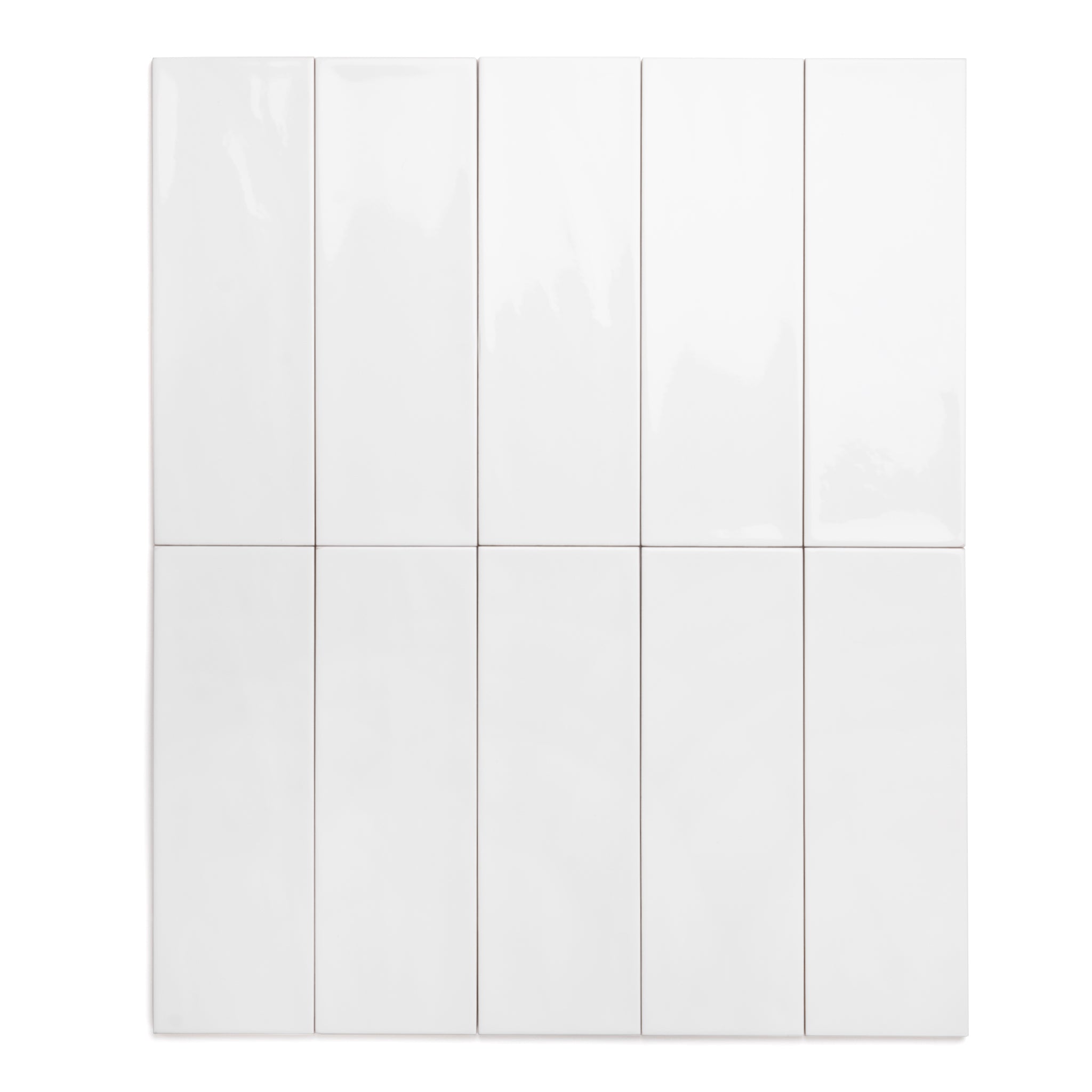 Ripples White Wall Tile