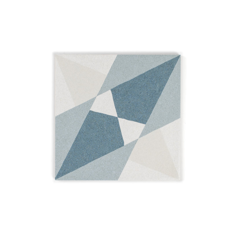 Rosetta Blue Patterned Tile