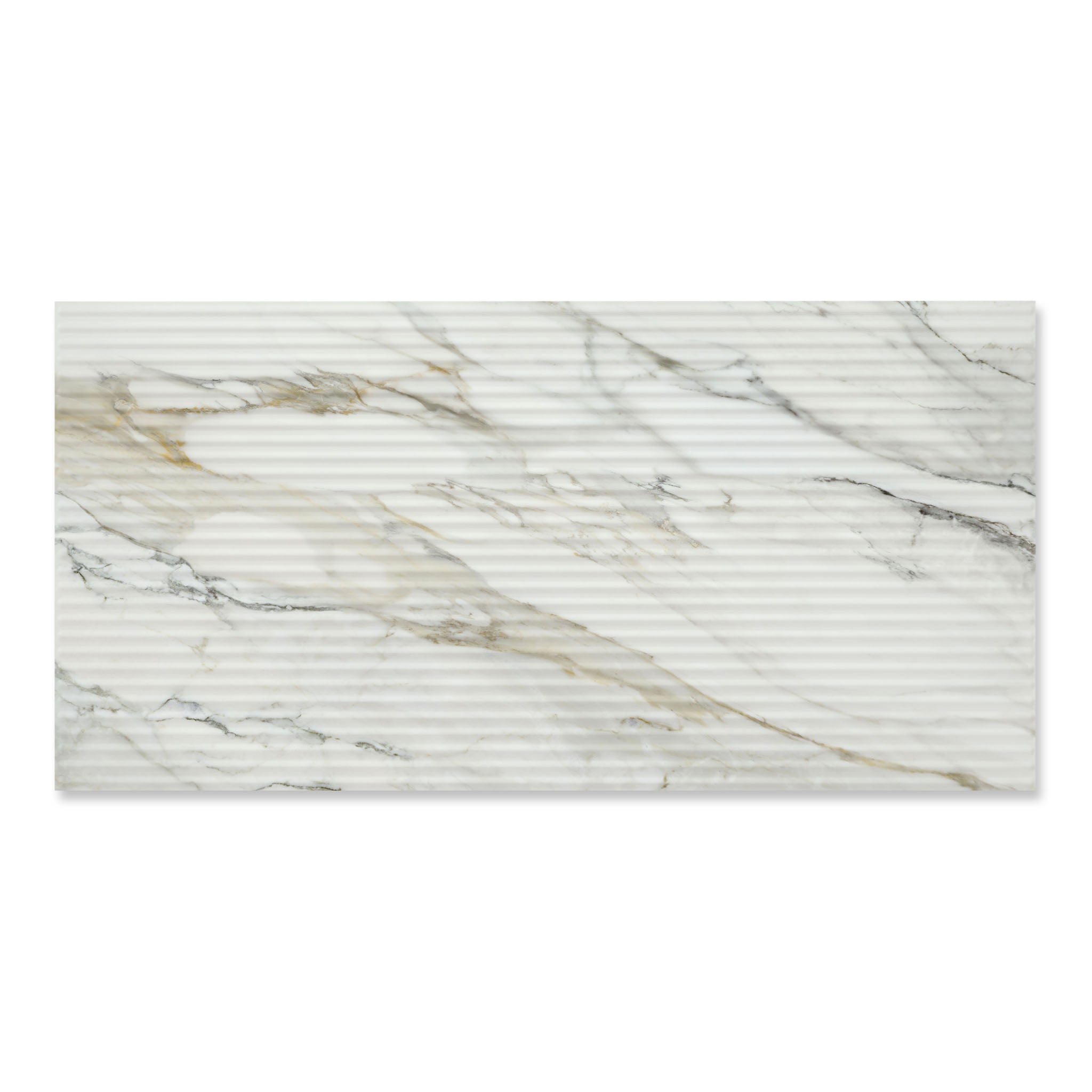 Royal Marble Fluted Wall Tile Porcelain Superstore