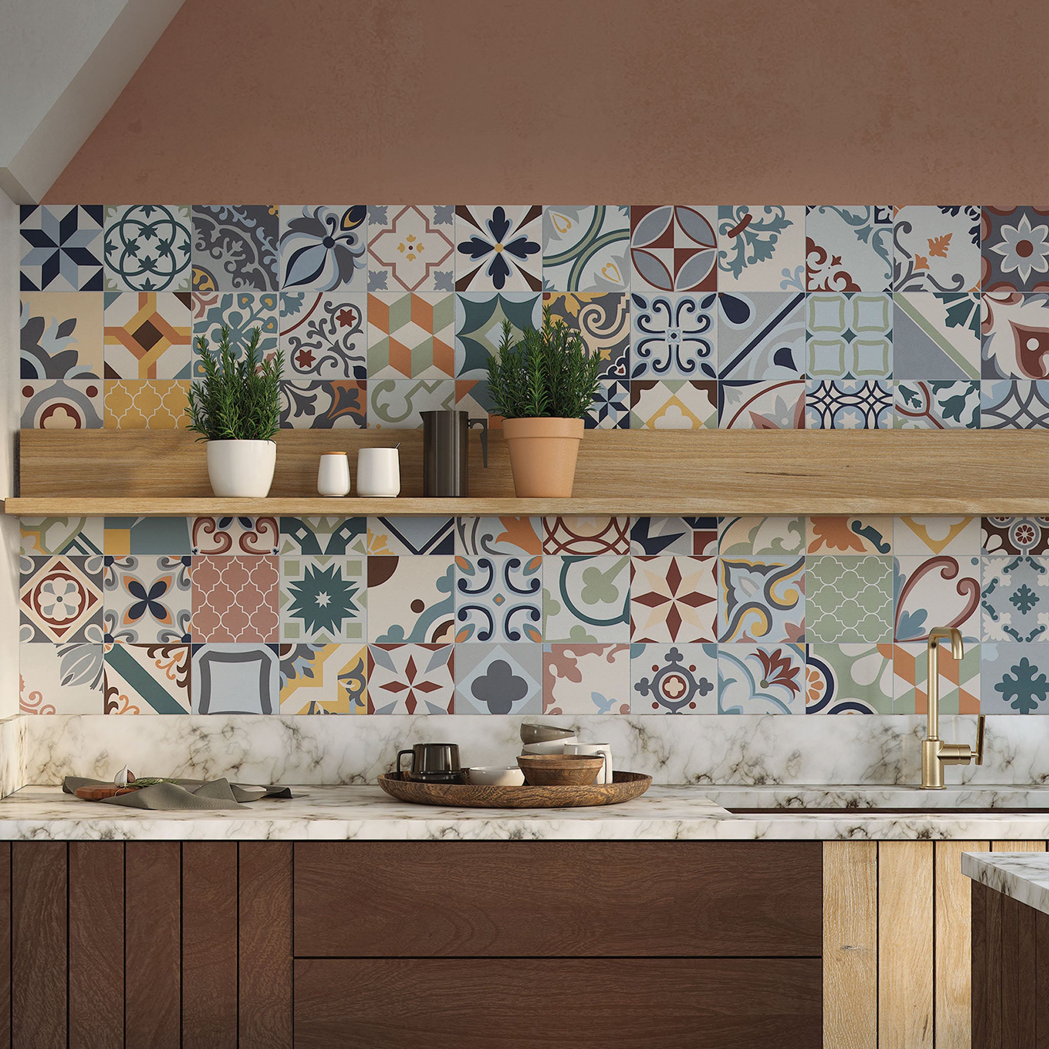 Saigon Mix Patterned Tile