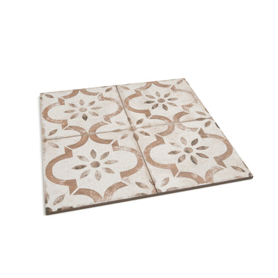 Salcombe Cotto Patterned Tile