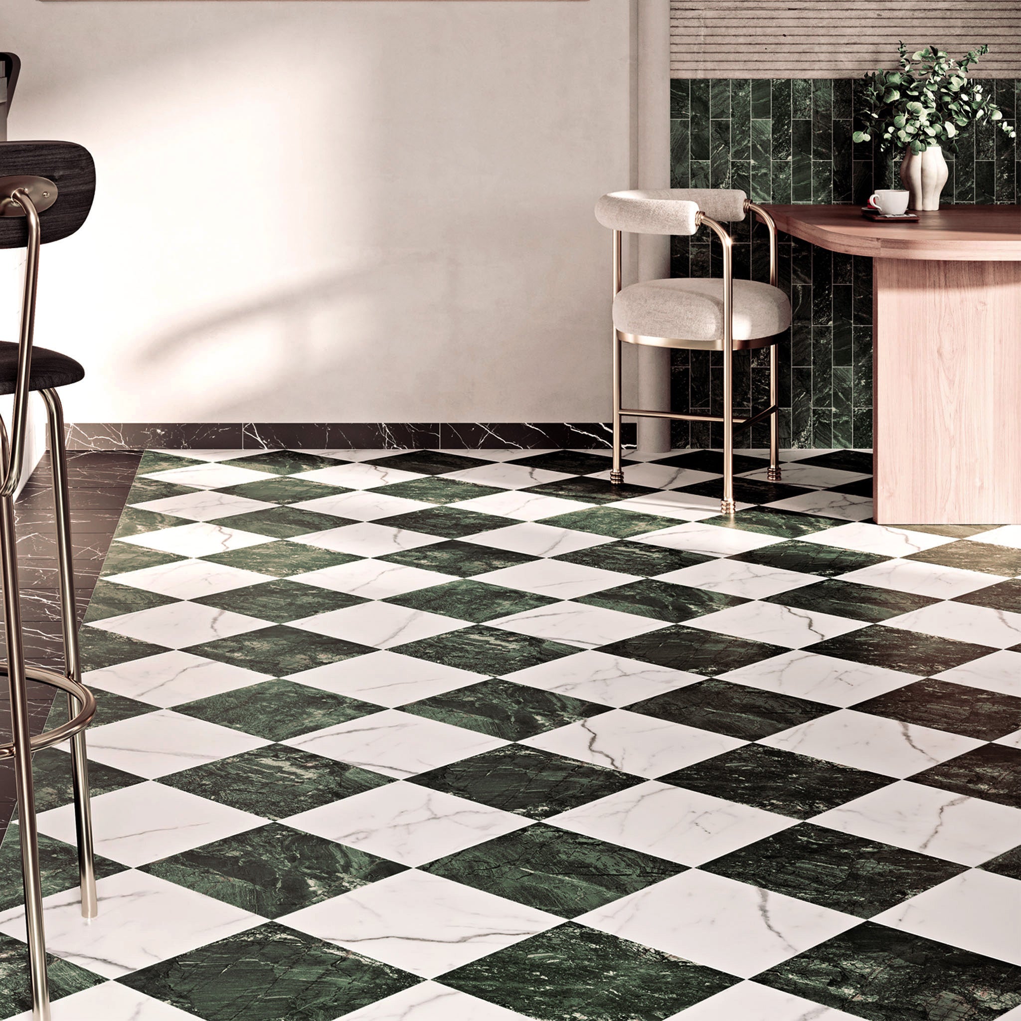 Savoy Green Mix Tile