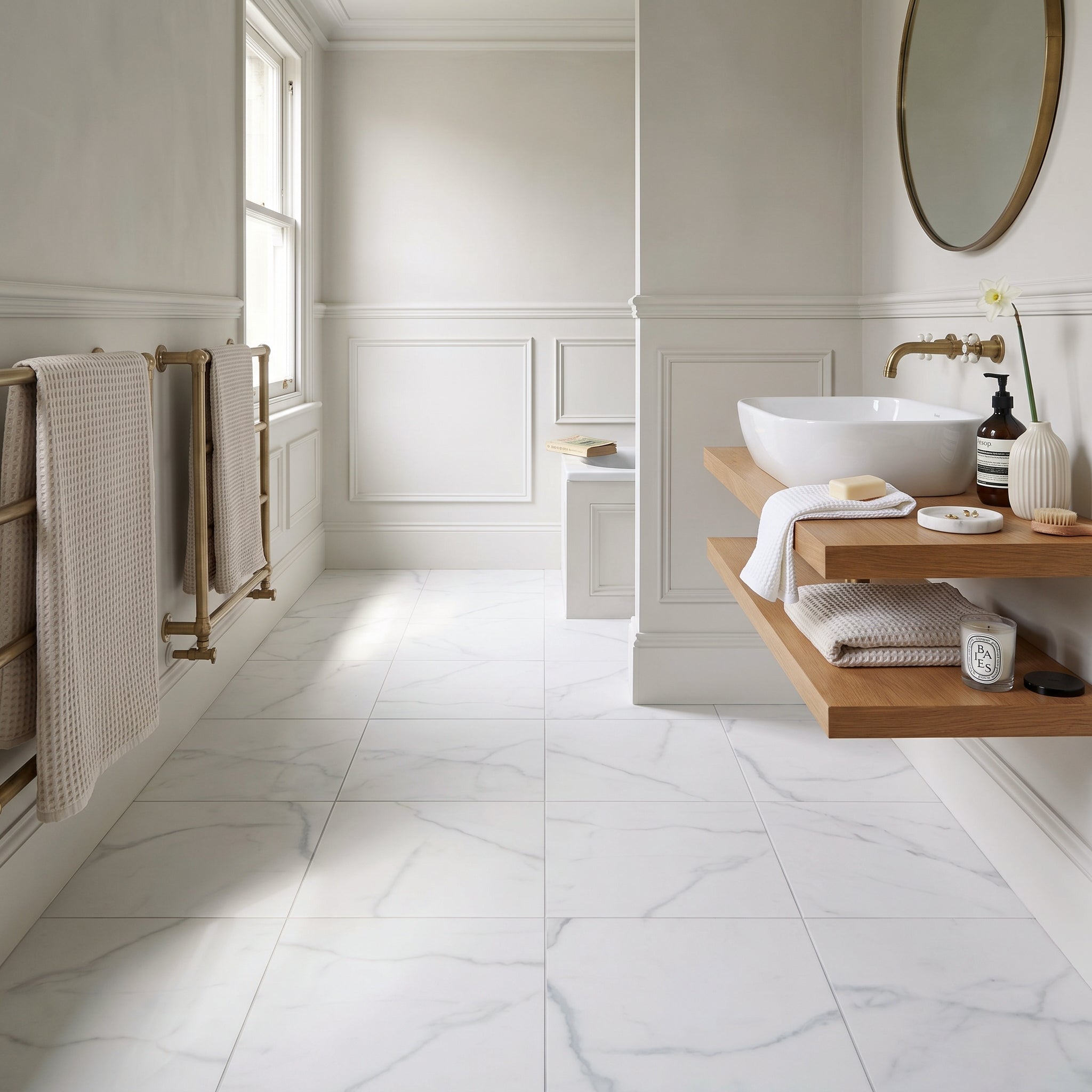 Savoy White Tile