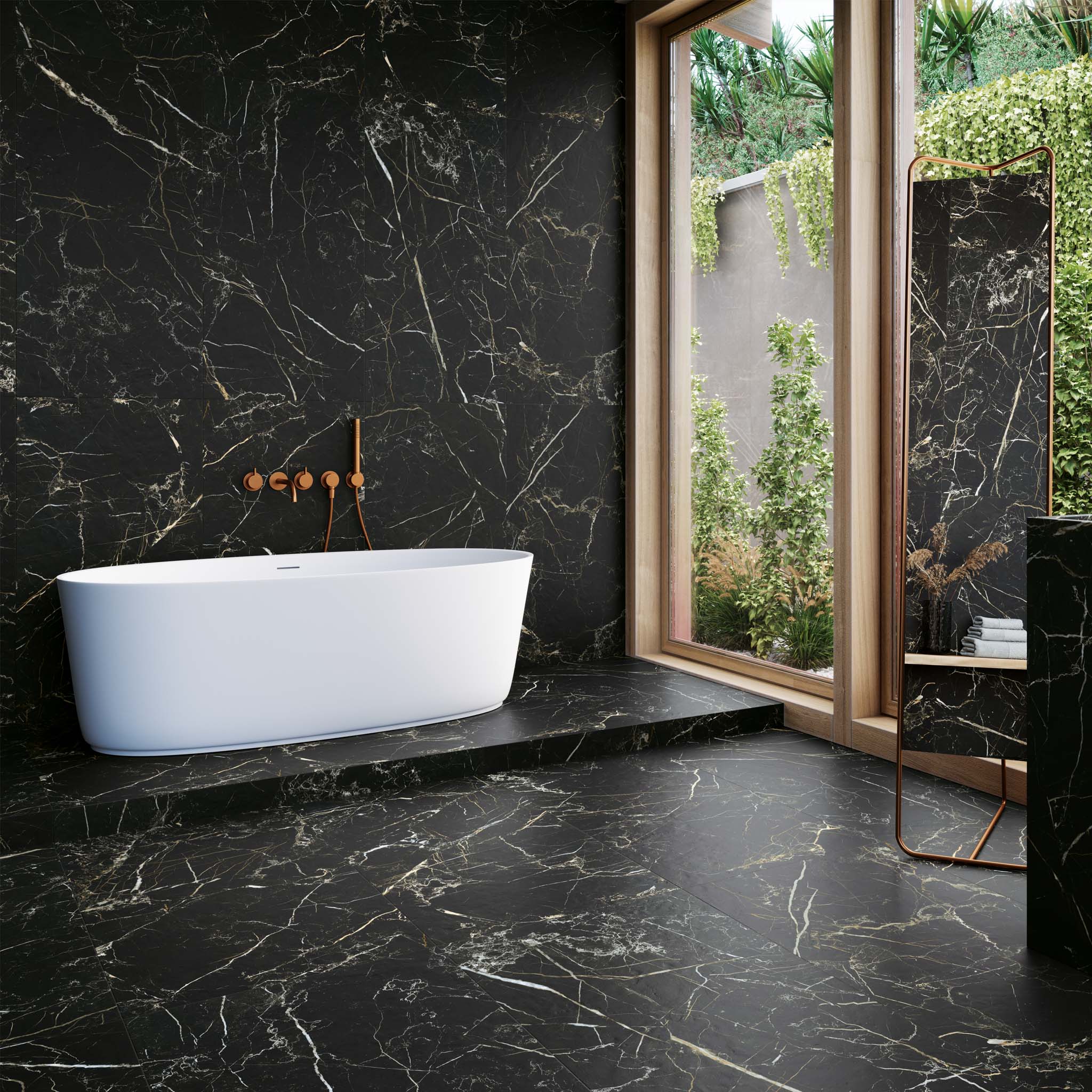 Signature Midnight Floor Tile – Porcelain Superstore