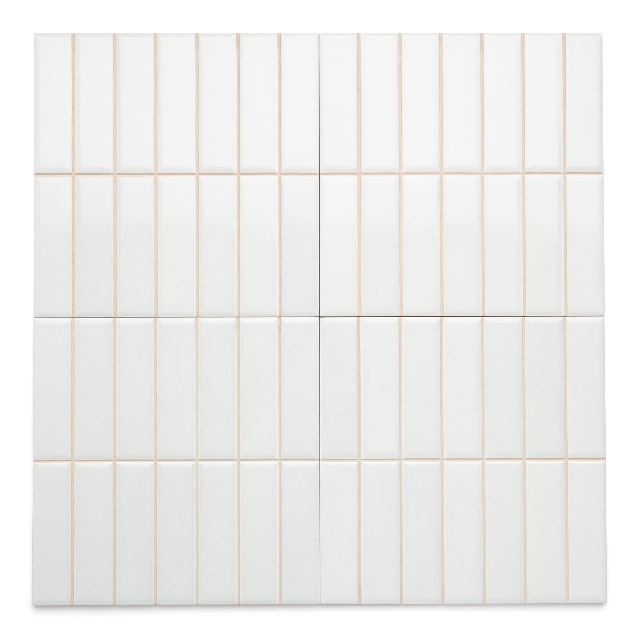 Soho White Kit Kat Tiles