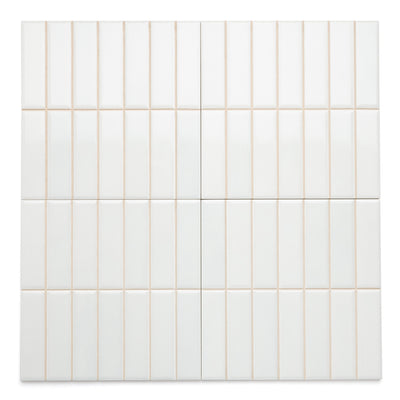 Soho White Kit Kat Tiles