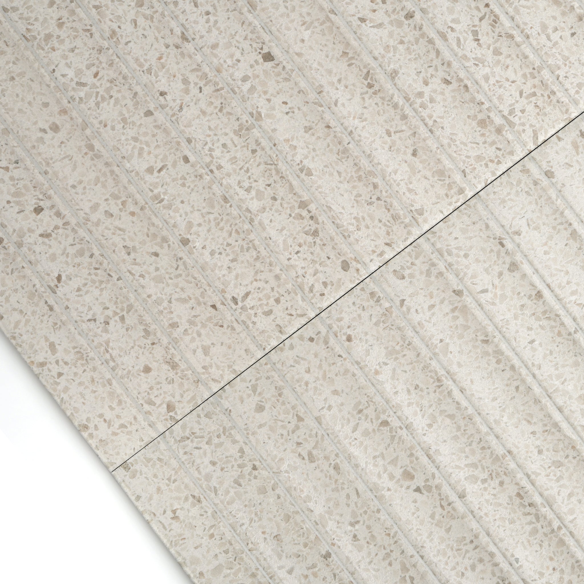 Solace Cream Fluted Tile