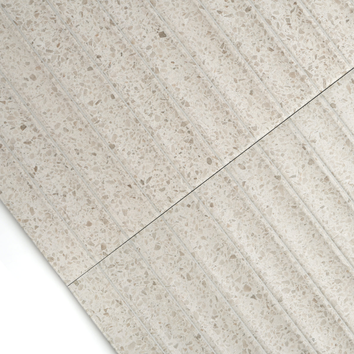 Solace Cream Fluted Tile