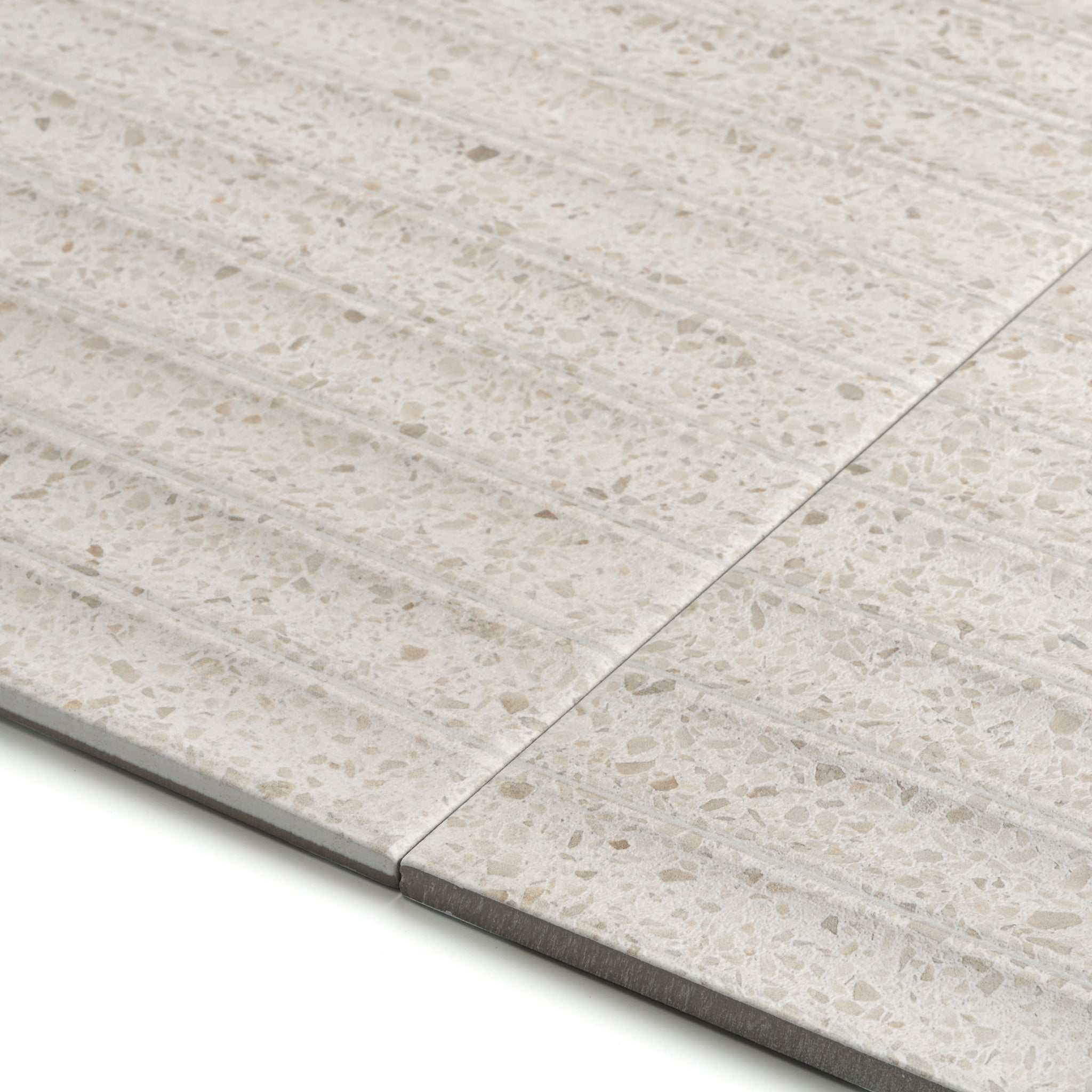 Solace Cream Fluted Tile