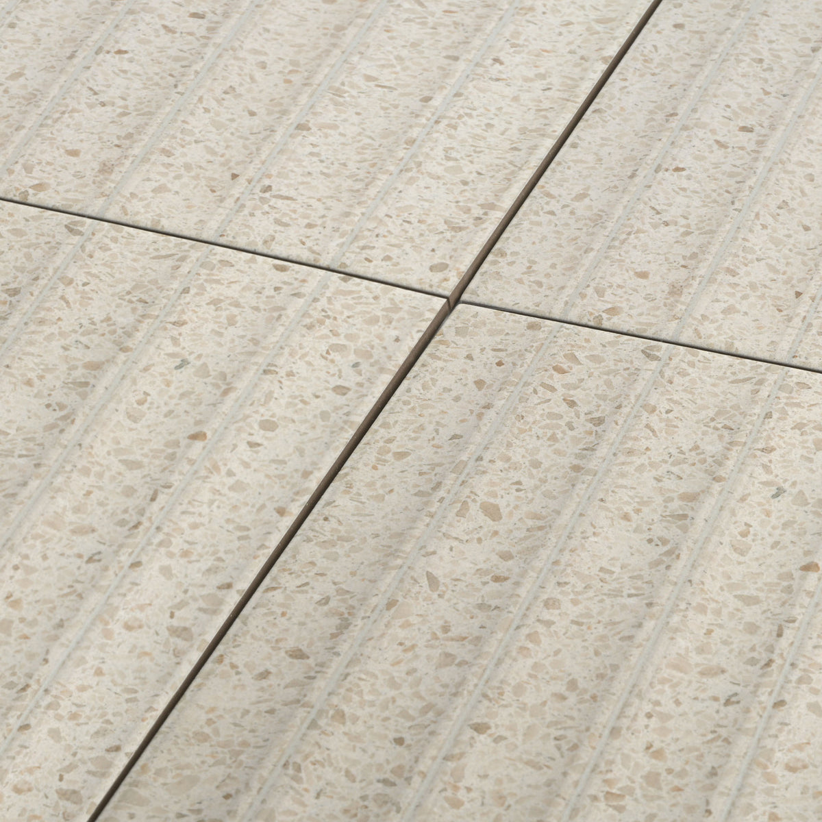 Solace Cream Fluted Tile