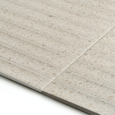 Solace Cream Fluted Tile