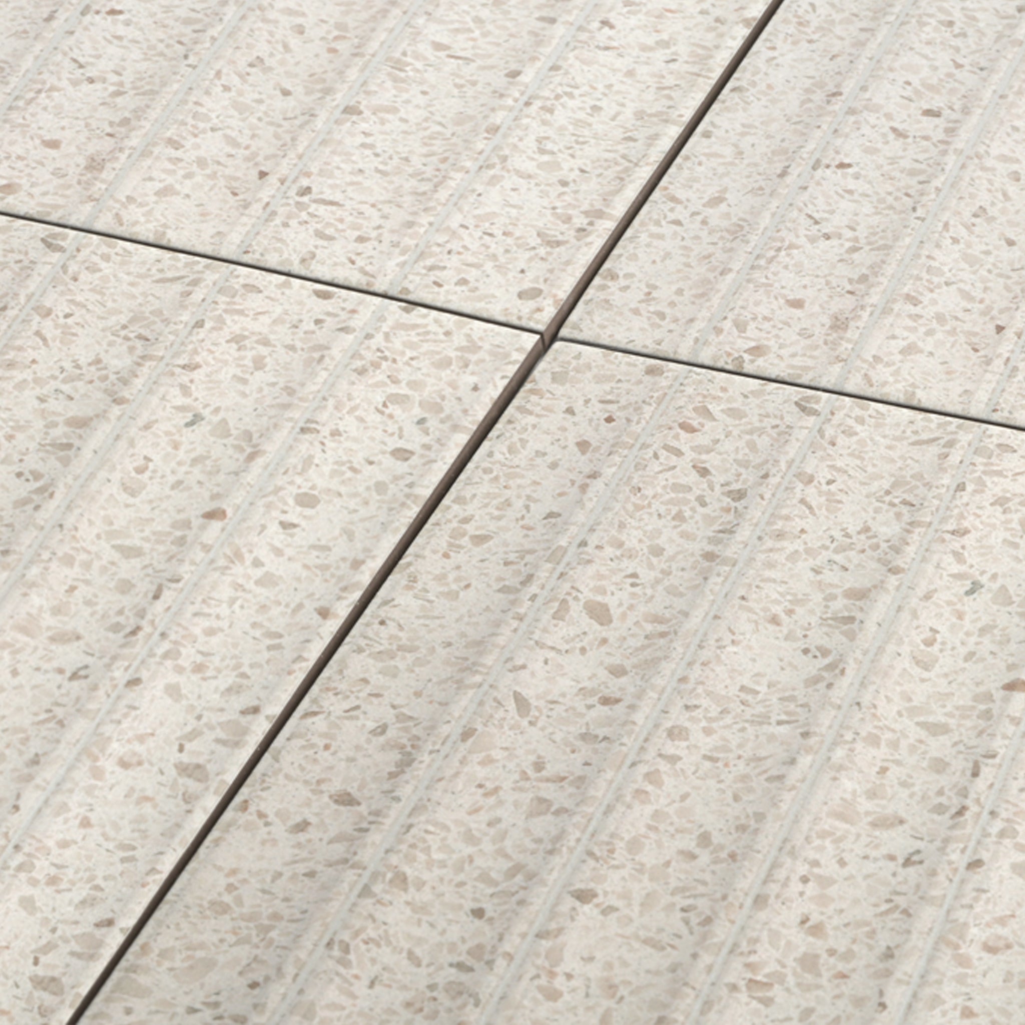 Solace Cream Fluted Tile