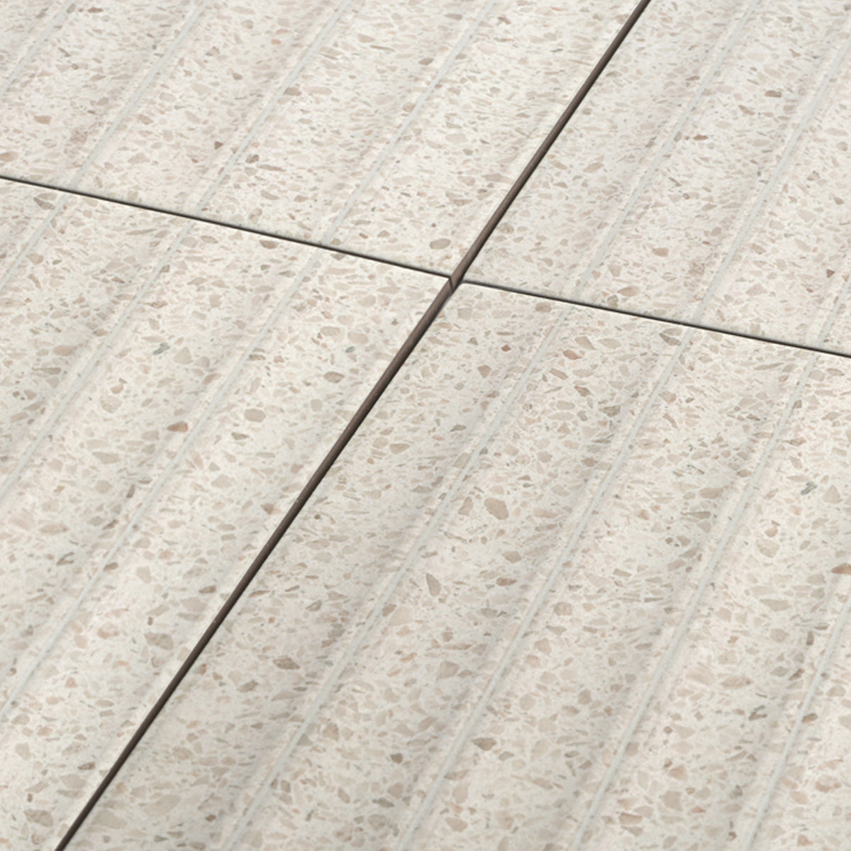 Solace Cream Fluted Tile