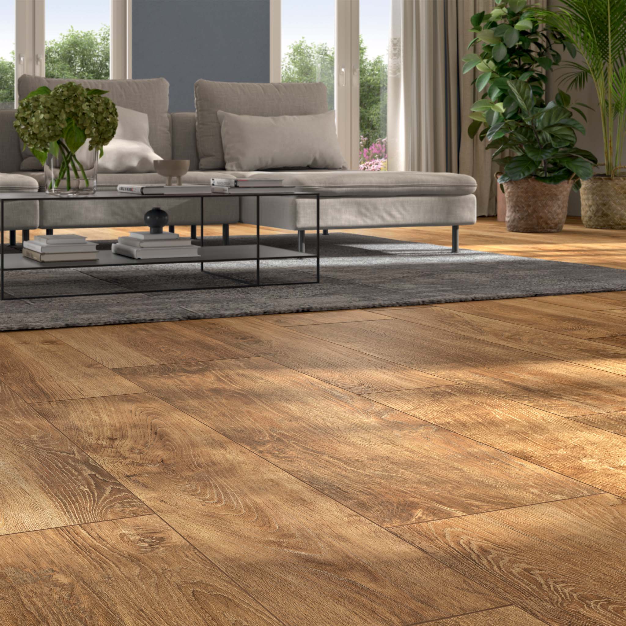 Southwell Oak Wood Effect Tile