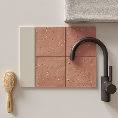 Starburst Cotto Terrazzo Tile