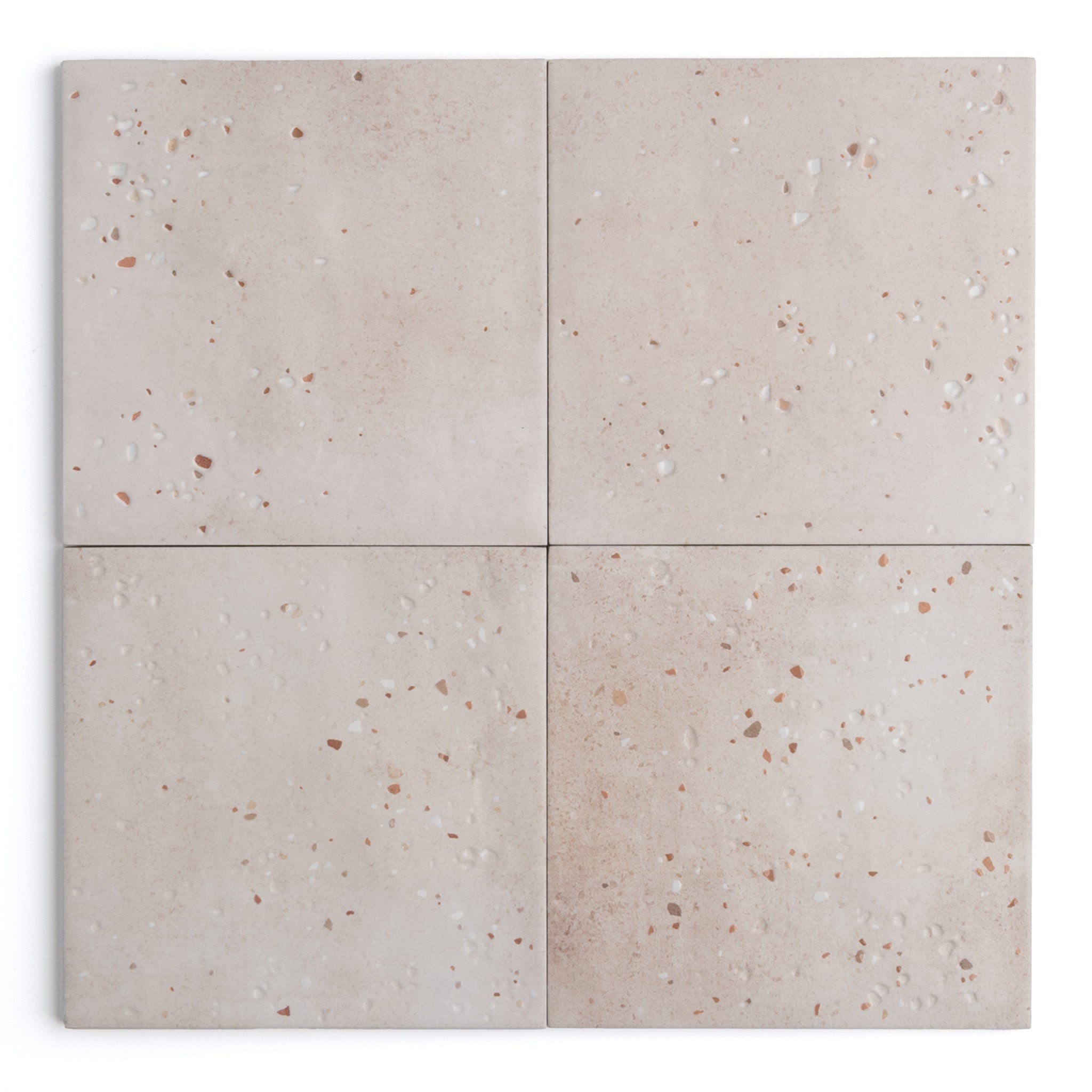 Starburst Ivory Terrazzo Tile