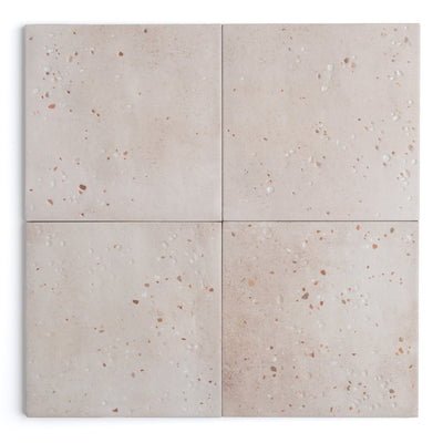 Starburst Ivory Terrazzo Tile