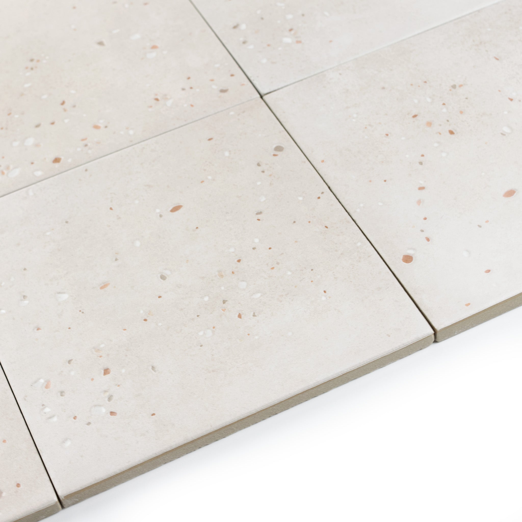 Starburst Ivory Terrazzo Tile