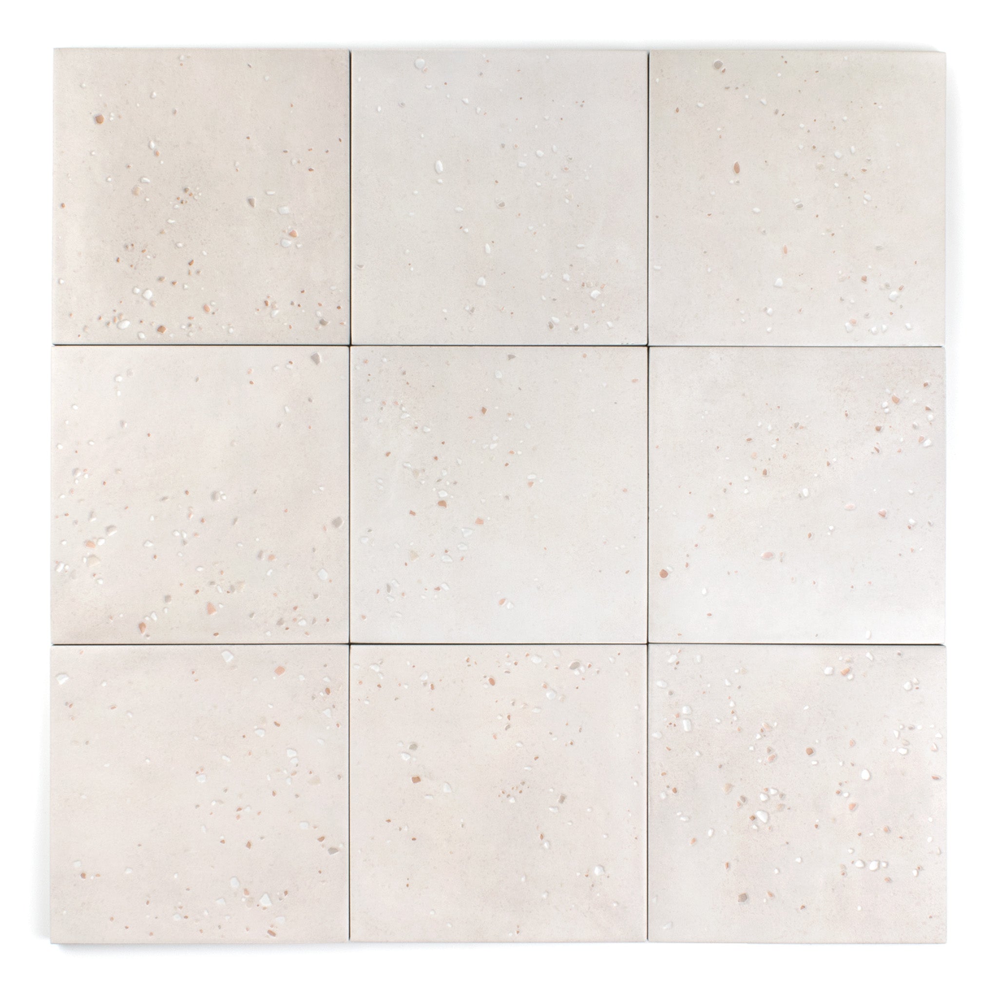 Starburst Ivory Terrazzo Tile