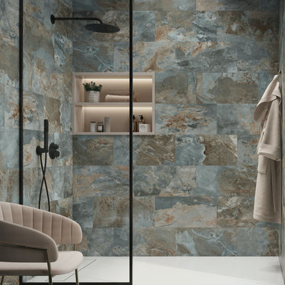 Strata Green Tile